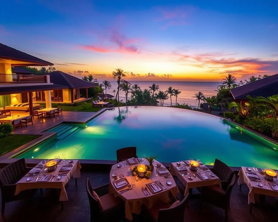 Kuta Luxury Resorts with Fine Dining Restaurants