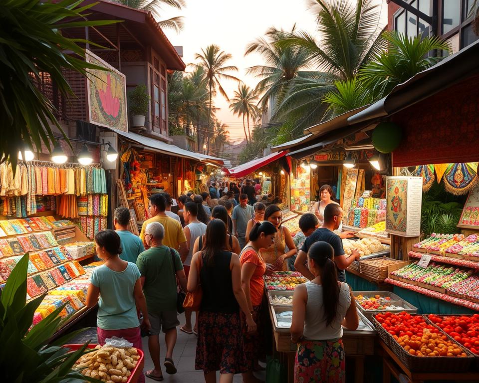 Kuta Street Markets and Local Economy