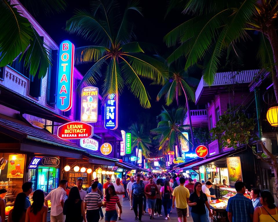 Nightlife on Jalan Legian