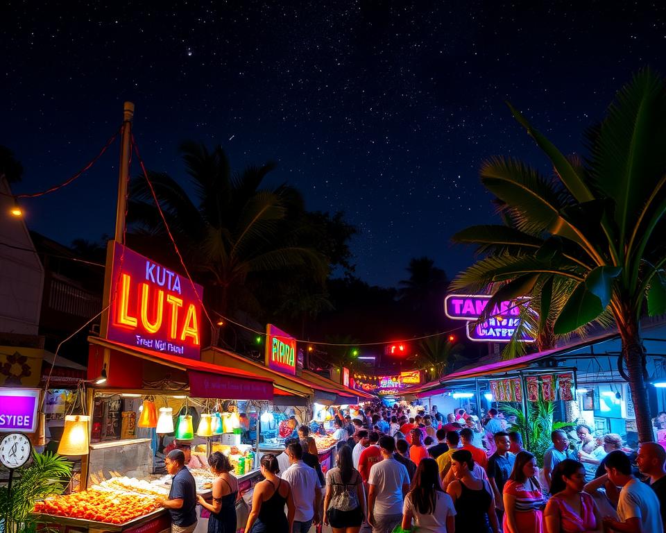 Opening Hours for Kuta’s Night Markets