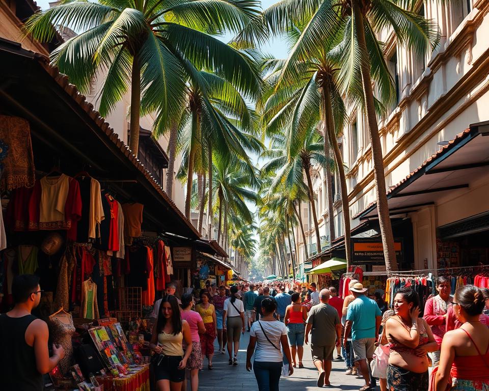 Shopping on Jalan Legian