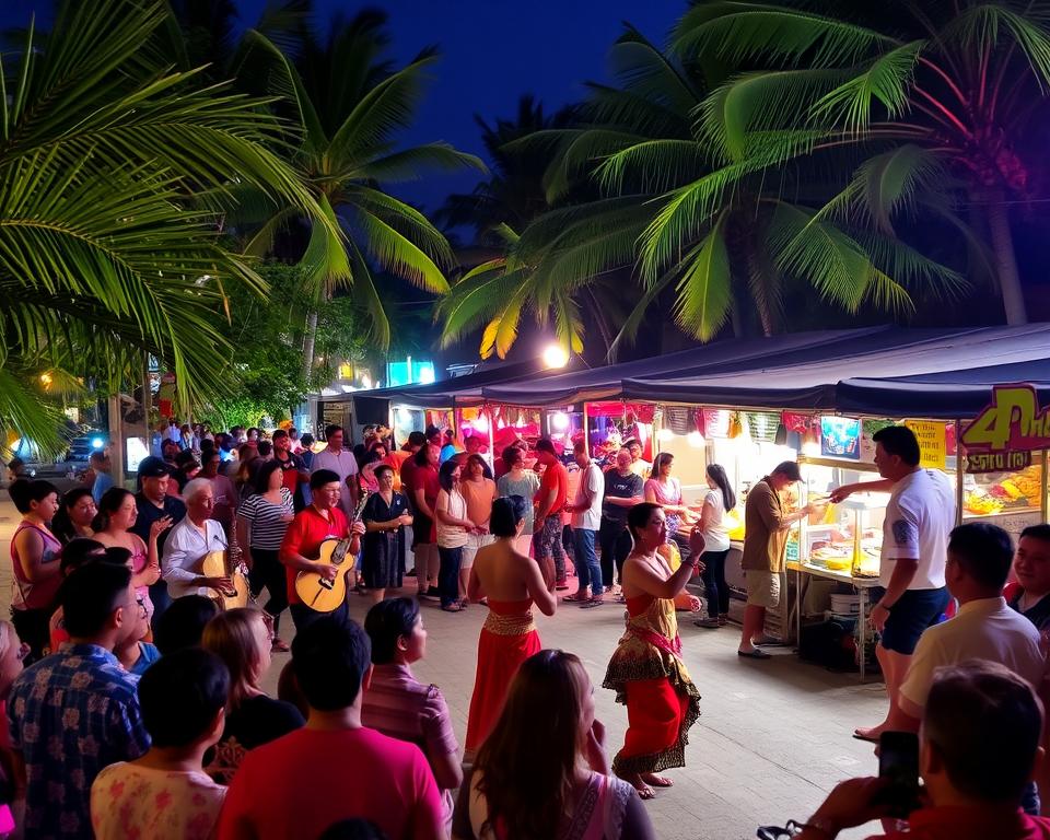 Street Performers at Kuta Night Markets