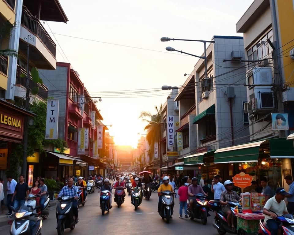 Streets Connecting to Jalan Legian