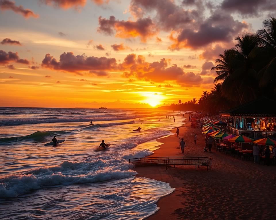 Surfing and Nightlife in Kuta