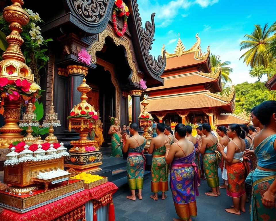 Temple Ceremonies in Kuta