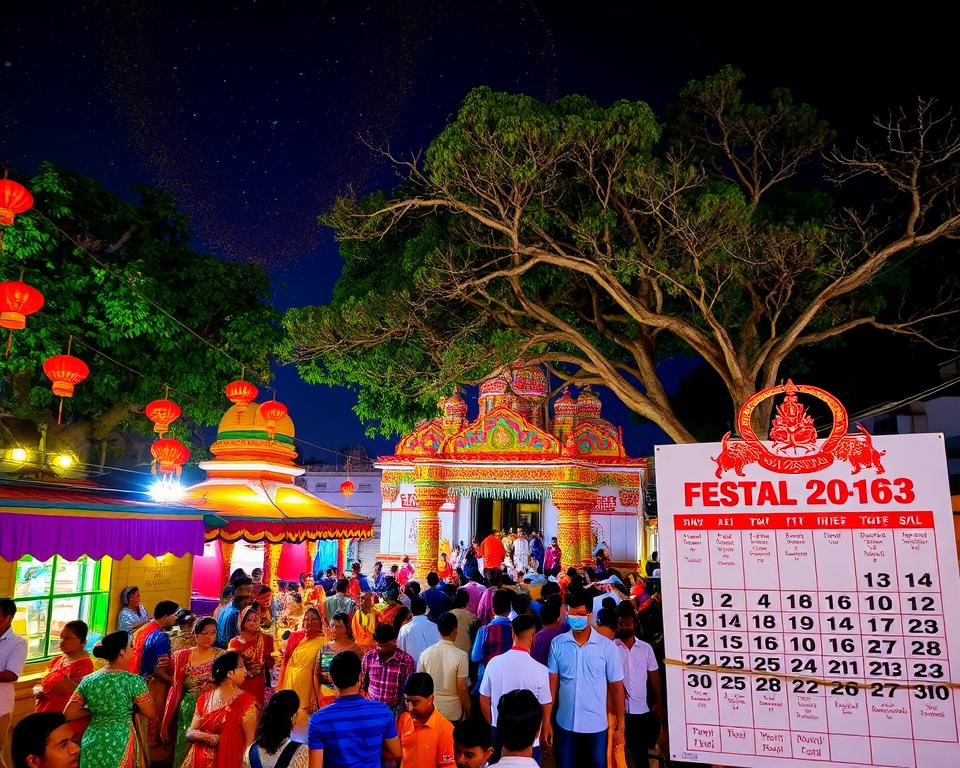 Temple Festivals and Calendar