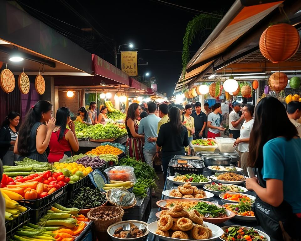 Vegan and Vegetarian Food at Kuta Night Markets