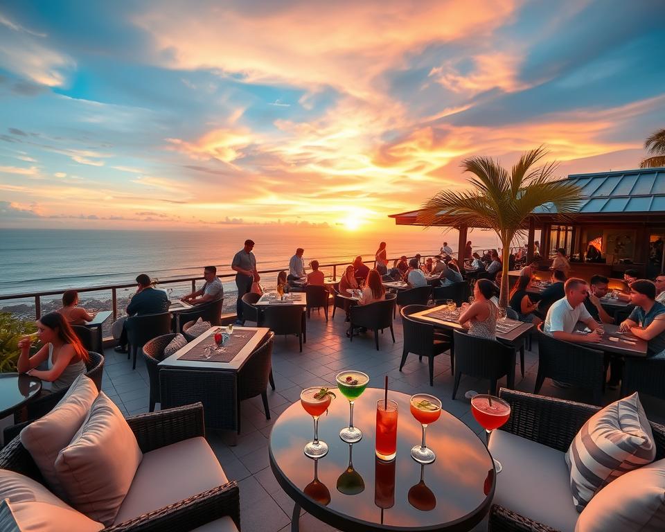 What are the best rooftop bars in Kuta?