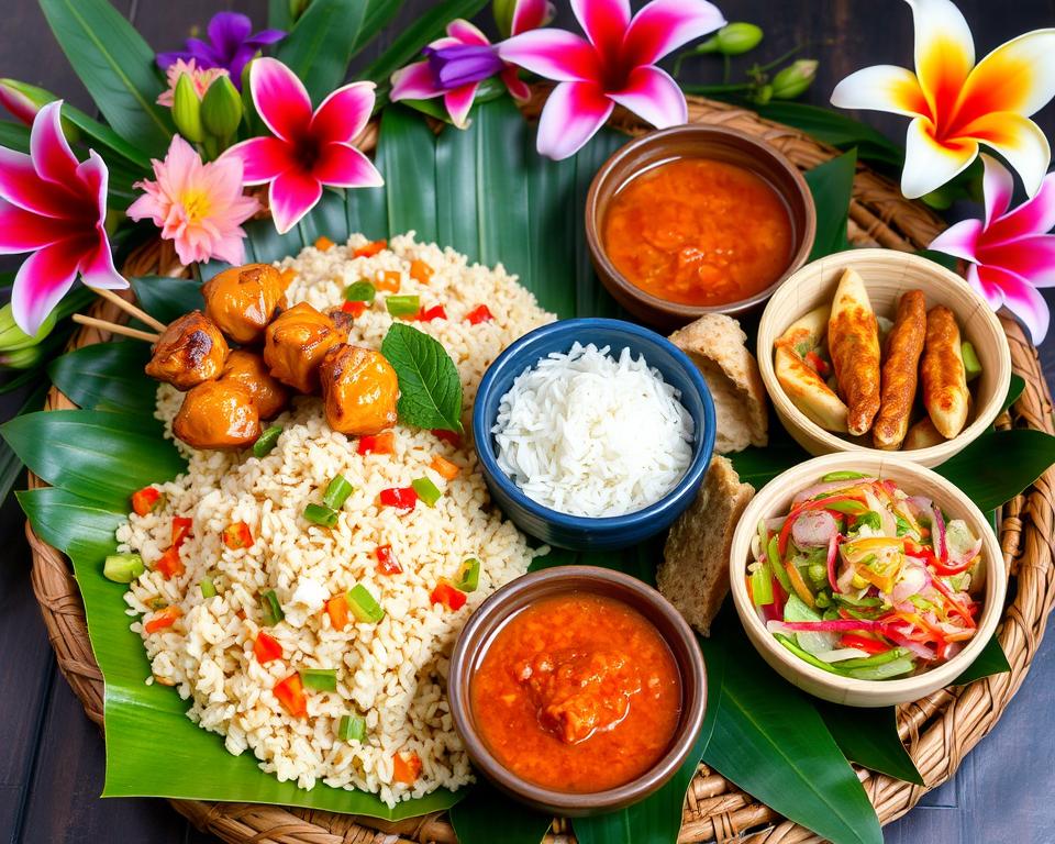 What dishes should I try at Indonesian restaurants in Kuta?