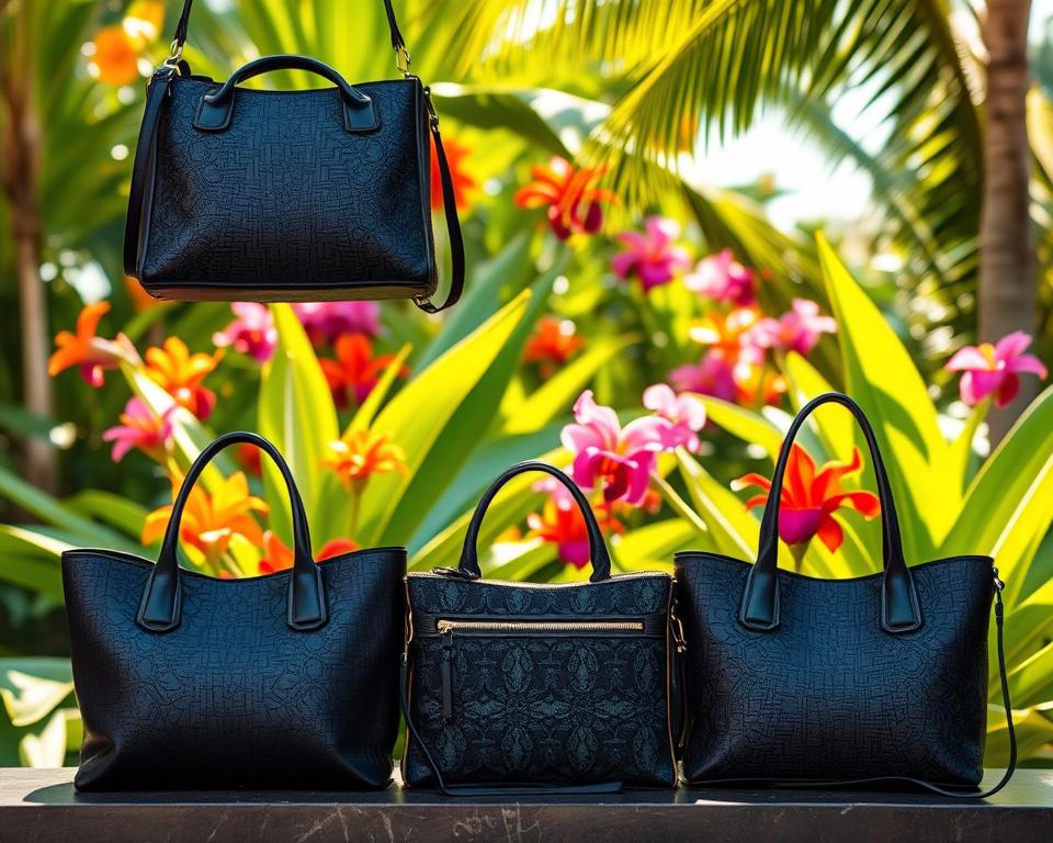 What does a black bag mean in Bali?