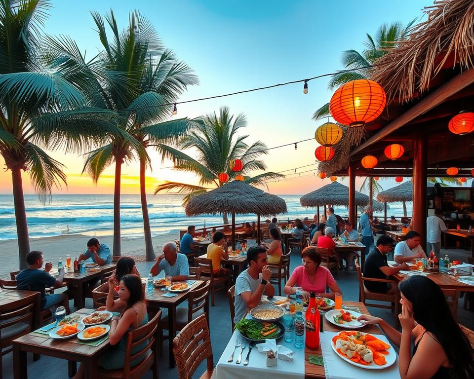 What is the most popular seafood restaurant in Kuta Bali?