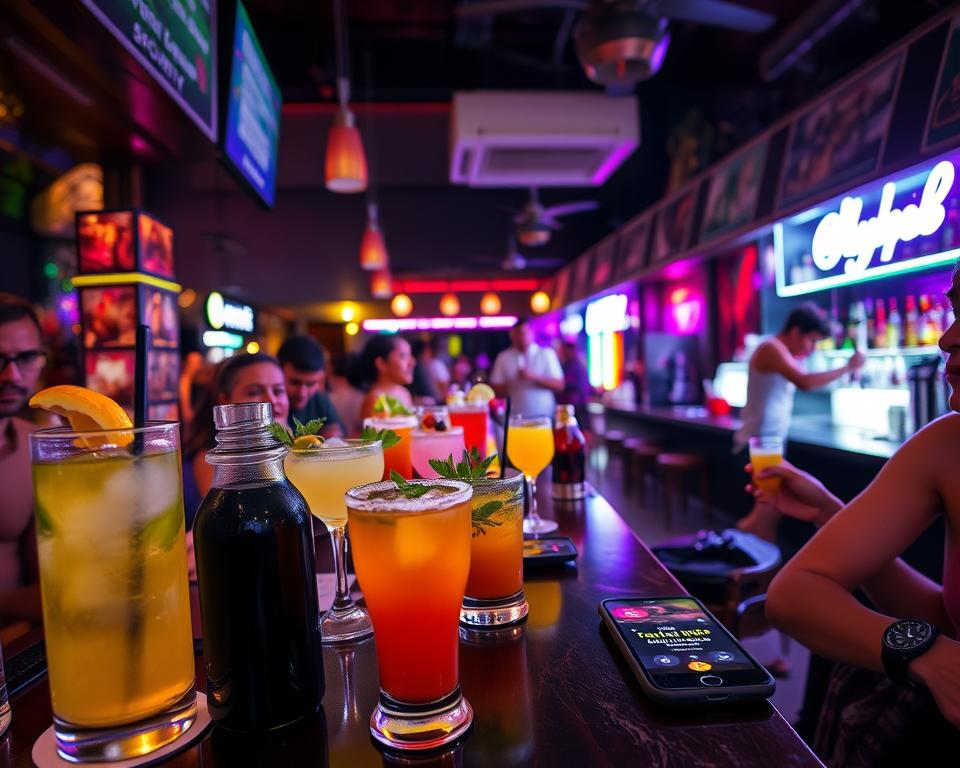 What precautions should I take at bars in Kuta?