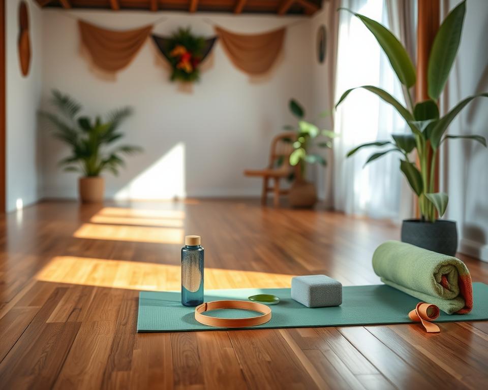 What should beginners bring to a yoga class in Kuta?