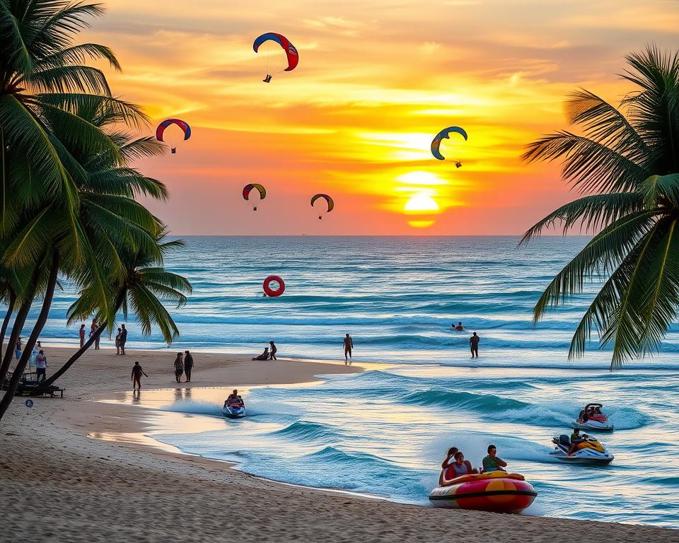 What water activities are available in Kuta Bali?