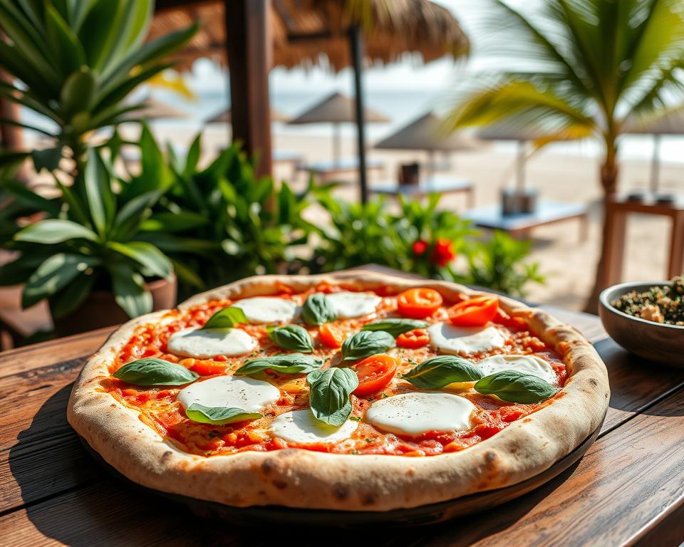 Where can I find authentic Italian pizza in Kuta?