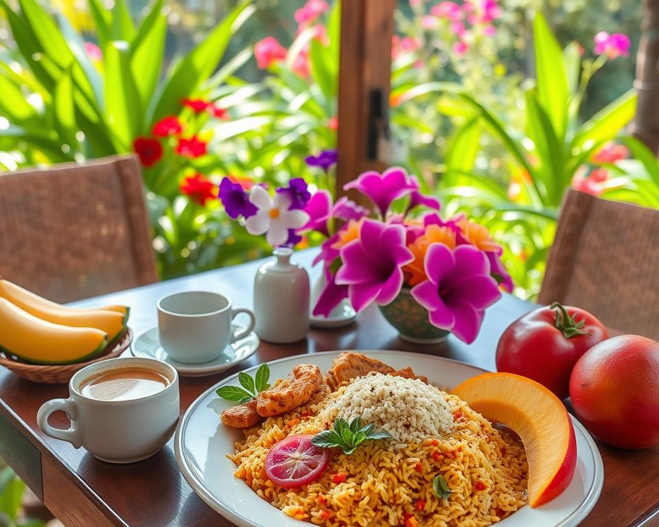 Where can you find the best breakfast in Kuta Bali?