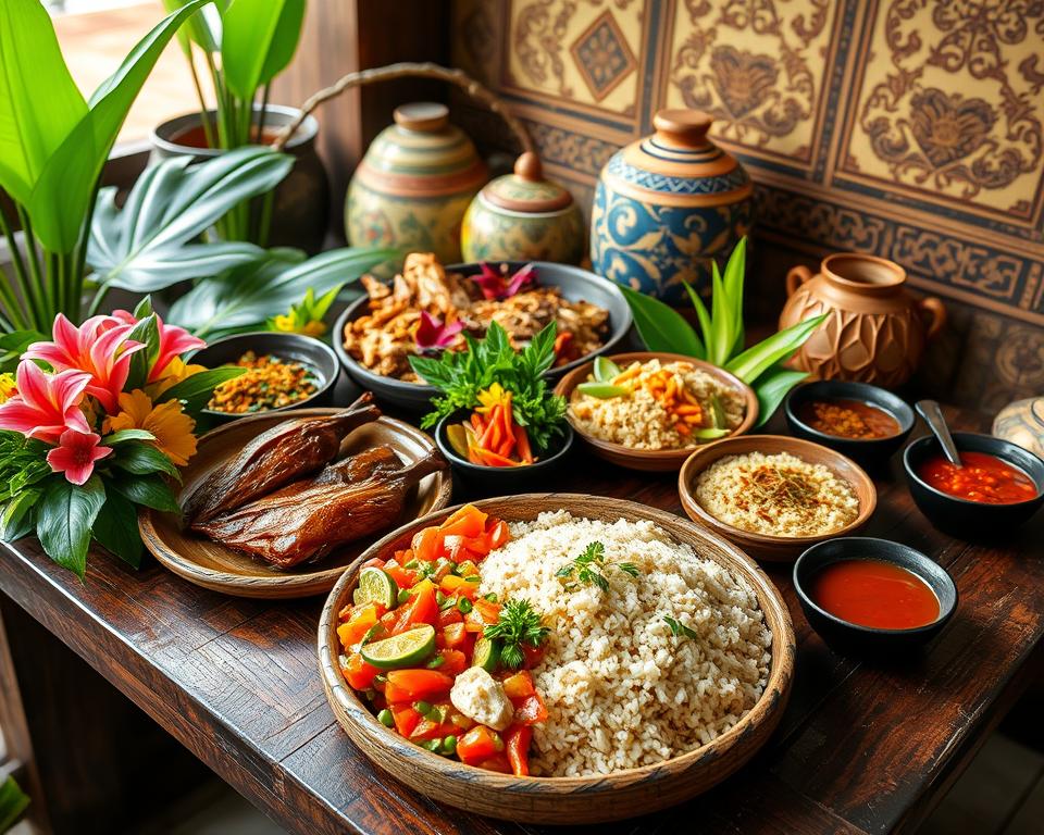 Which Indonesian restaurants in Kuta offer traditional Balinese food?