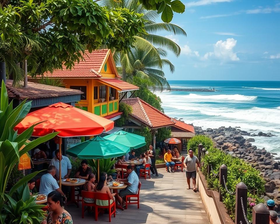 Which warungs in Kuta Bali are highly recommended?