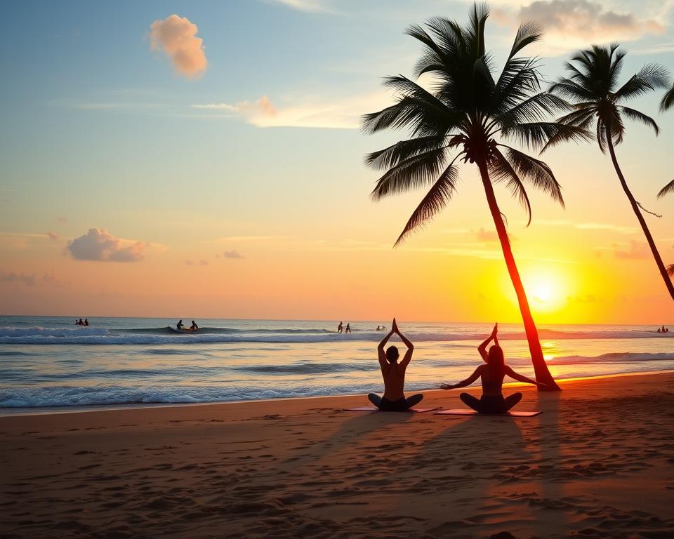 Yoga and Surfing in Kuta