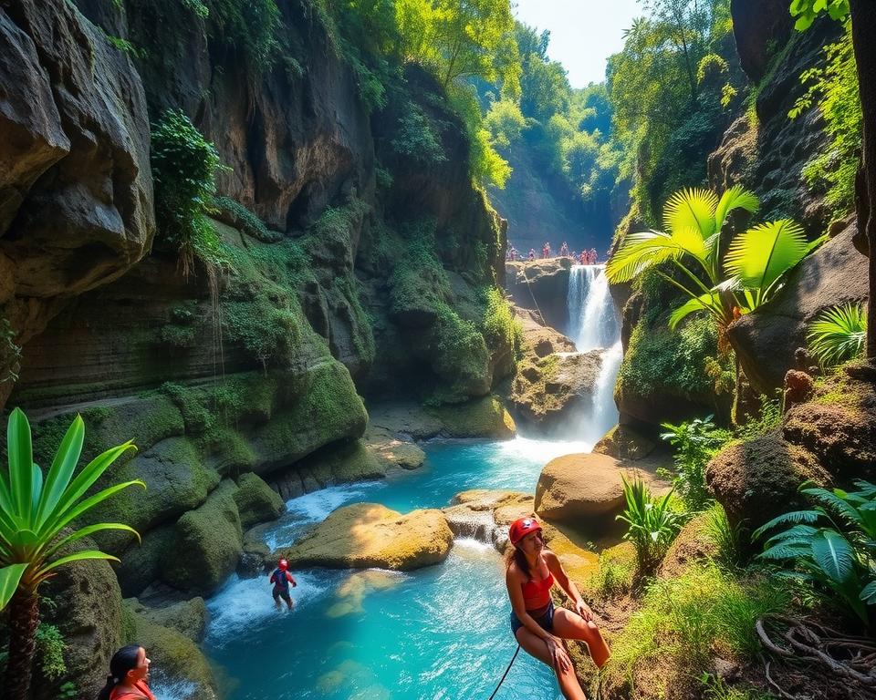 canyoning in kuta