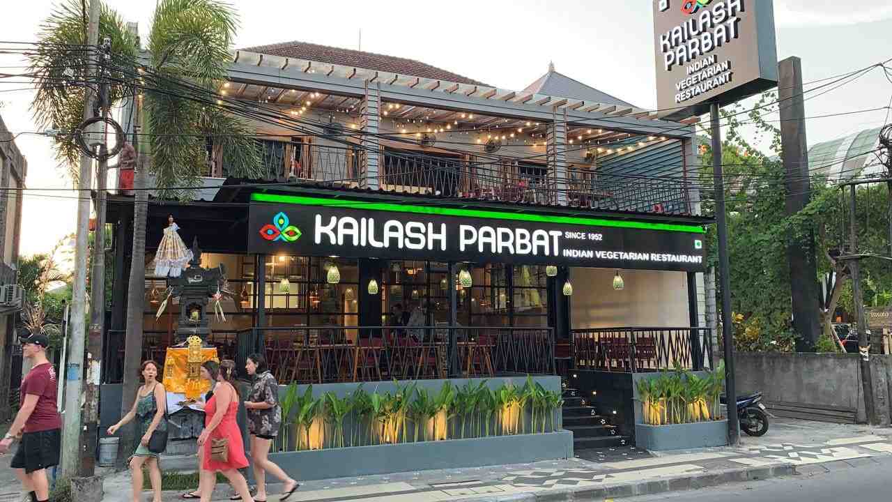 kailash parbat restaurant kuta bali