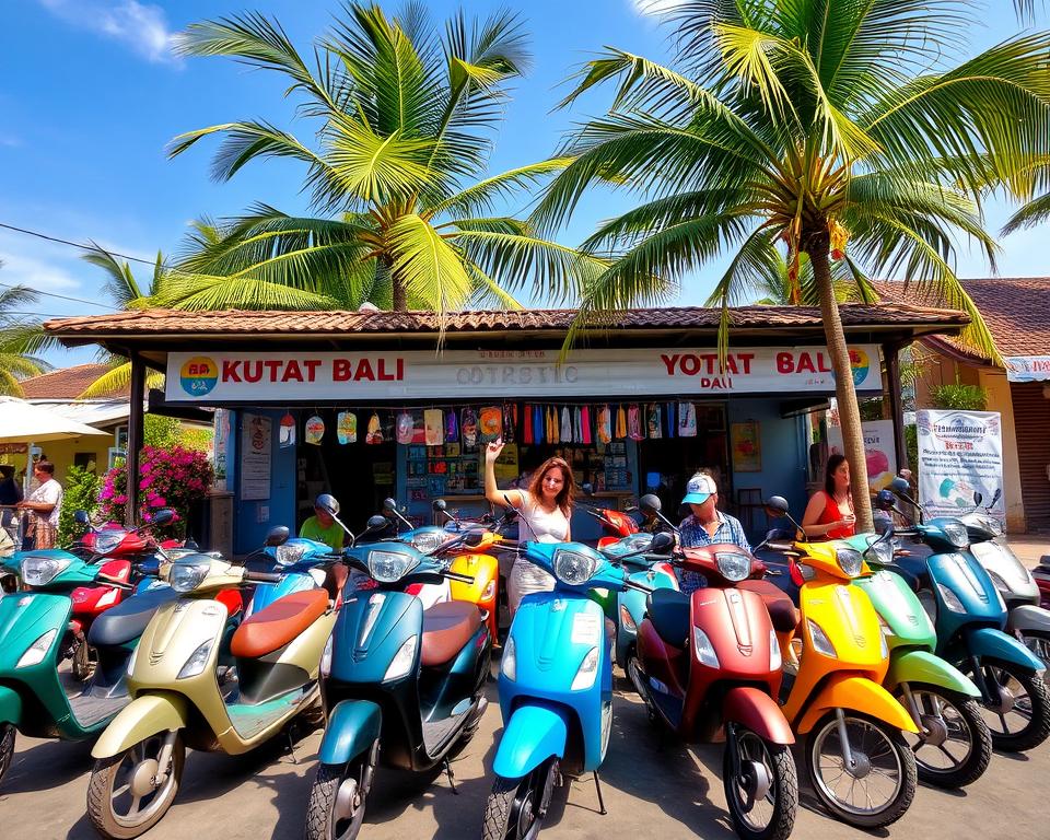 kuta motorbike rental