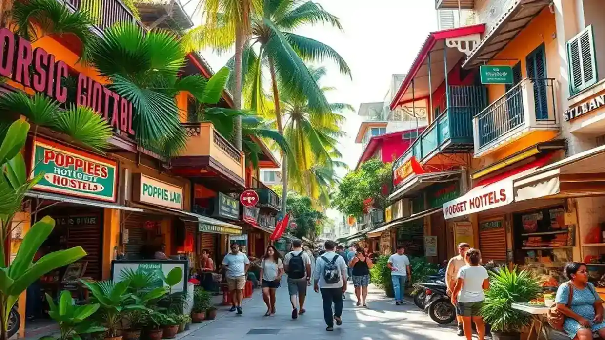 Poppies Lane for Backpackers